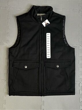 WP WEATHERPROOF Men's Sherpa Collar Full Zip Mens S Workwear Vest